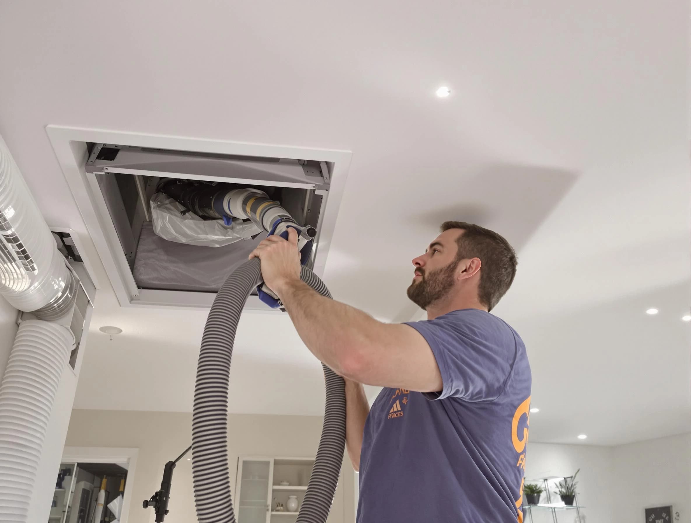 Precision indoor duct cleaning by Grayson Valley Air Duct Cleaning in Grayson Valley