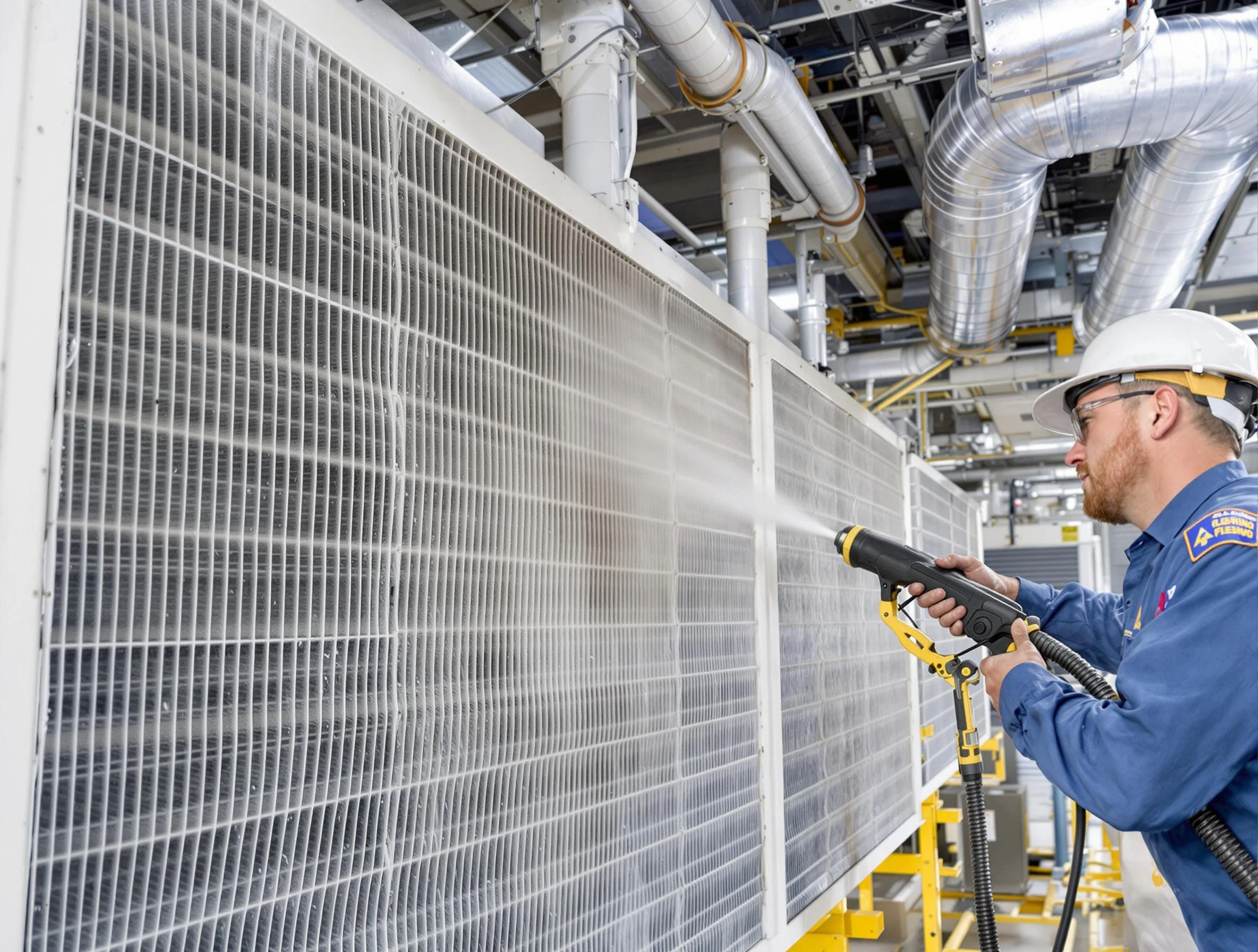 Professional commercial coil cleaning by Grayson Valley Air Duct Cleaning in Grayson Valley